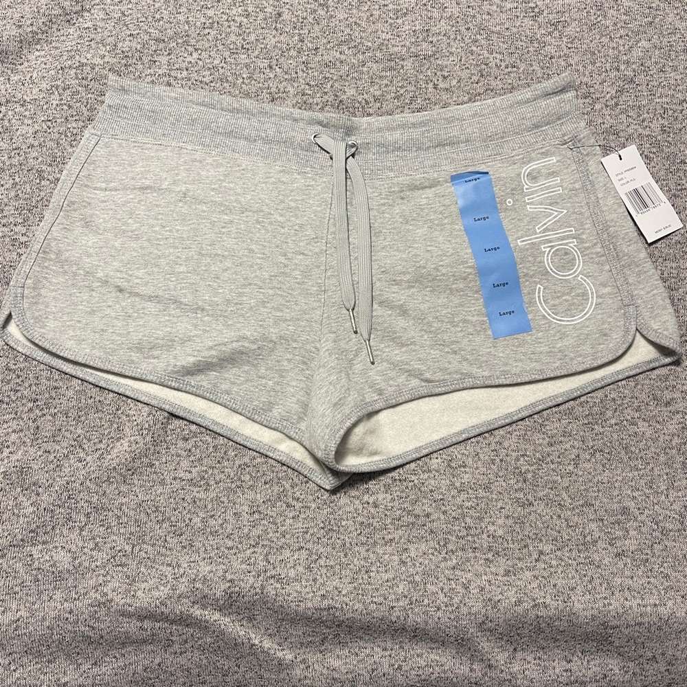Calvin Klein Light Grey Sweat Shorts